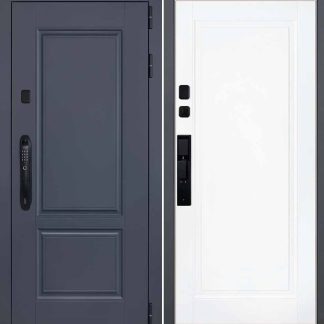 Стальная дверь "Ledo" (биометрический замок Smart lock DZ 888)