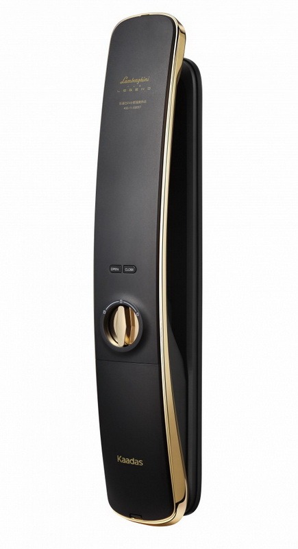 Биометрический электронный замок с распознаванием лица Kaadas K13F gold Биометрический электронный замок с распознаванием лица Kaadas K13F gold