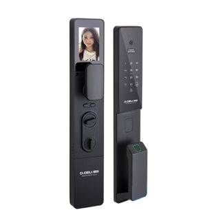 Биометрический врезной дверной замок Smart lock DZ011B